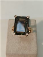 Anello Bliss Donna in Oro rosa Topazio 20027654-14 - 20027654-14